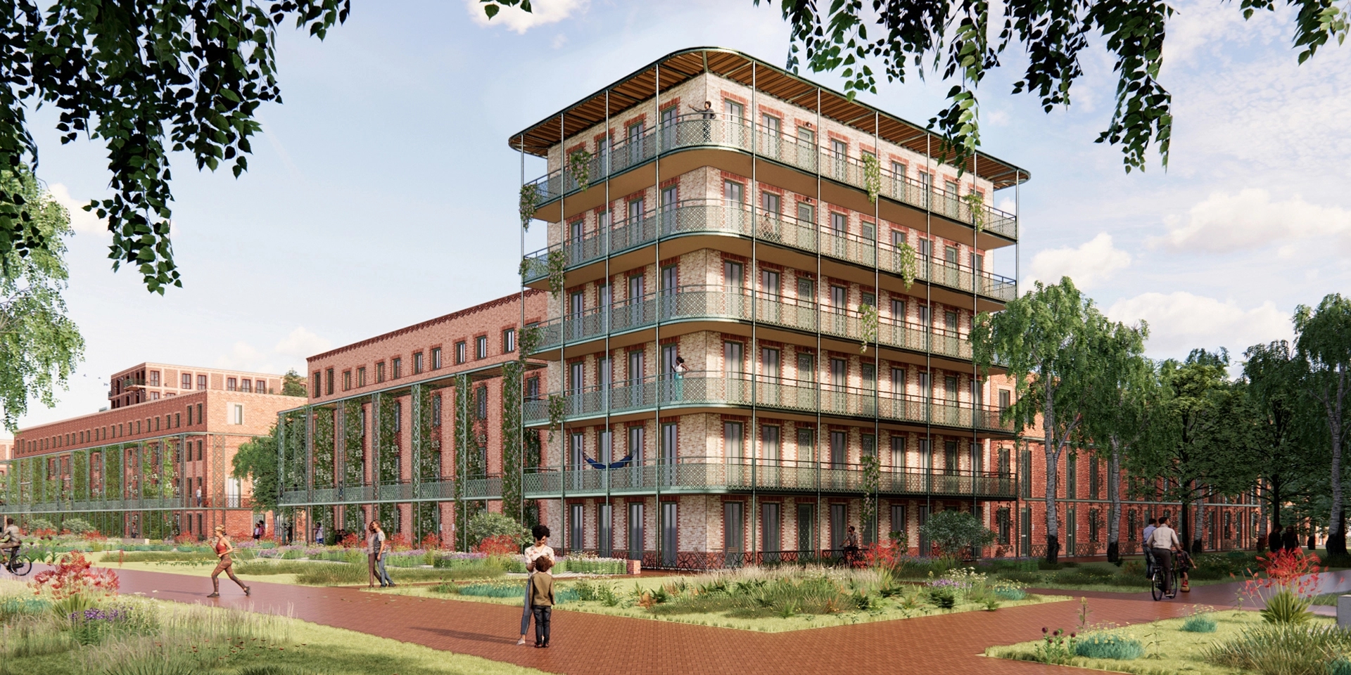 Impressie appartementen Carnisse Eiland