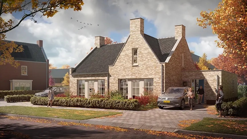 Gelijkvloerse woningen De Waarden Aarlesche Erven Best