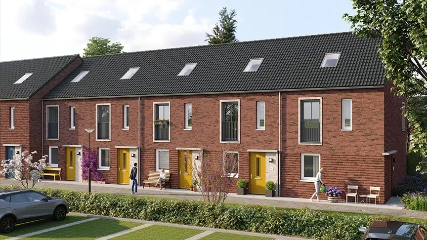 Lauwerserf Gorinchem rijwoningen