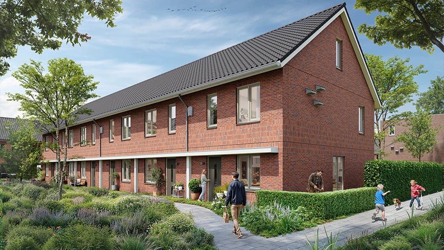 Hoekwoning L - Houtbouw