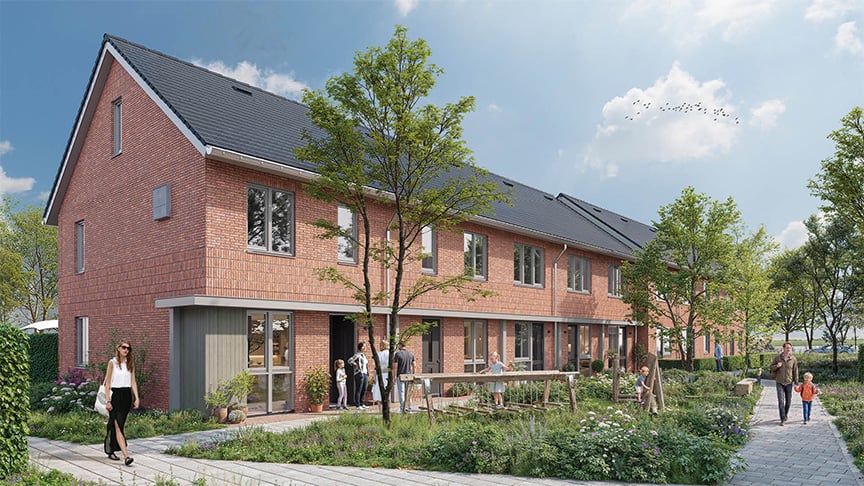 Hoekwoning M - Houtbouw