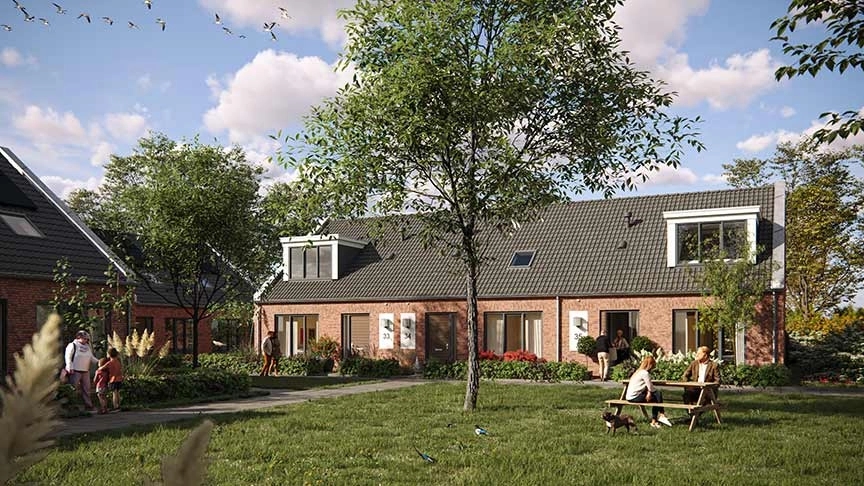 Bakkerswaard Nijkerkerveen, Levensloopgeschikte rijwoningen - Het Bakkerserf