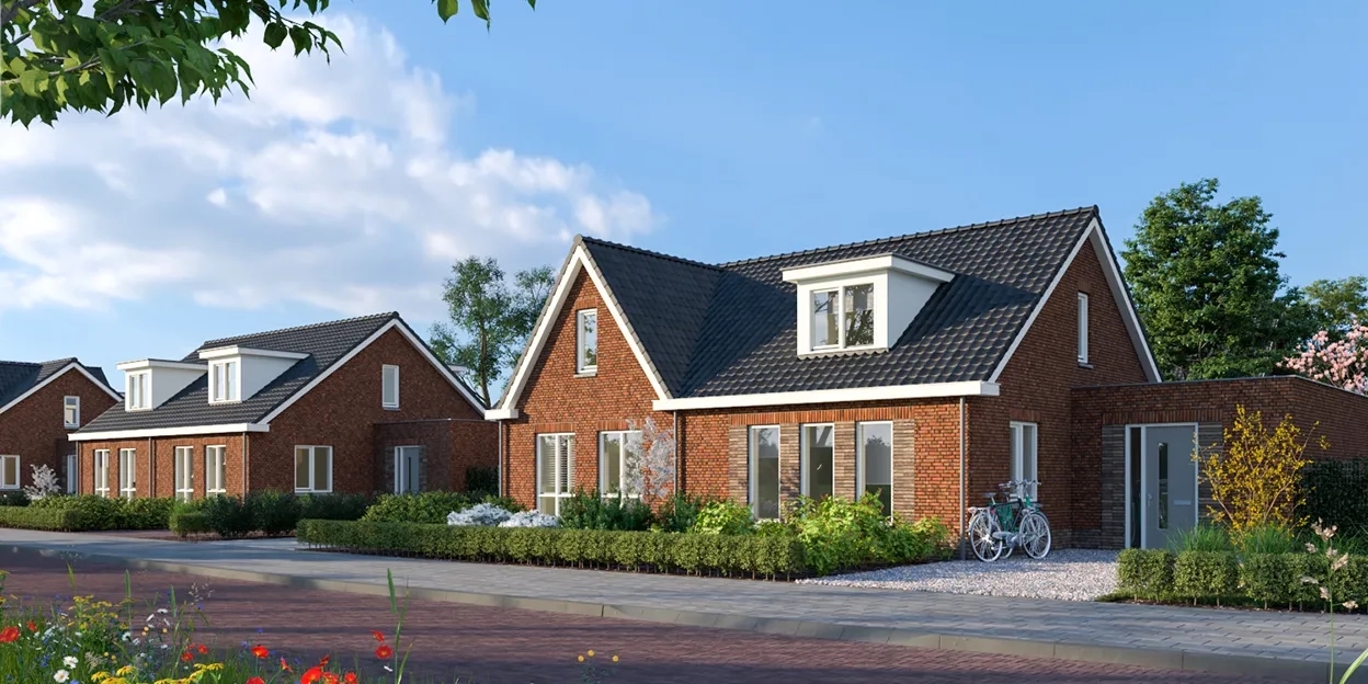Impressie van de levensloopgeschikte woningen