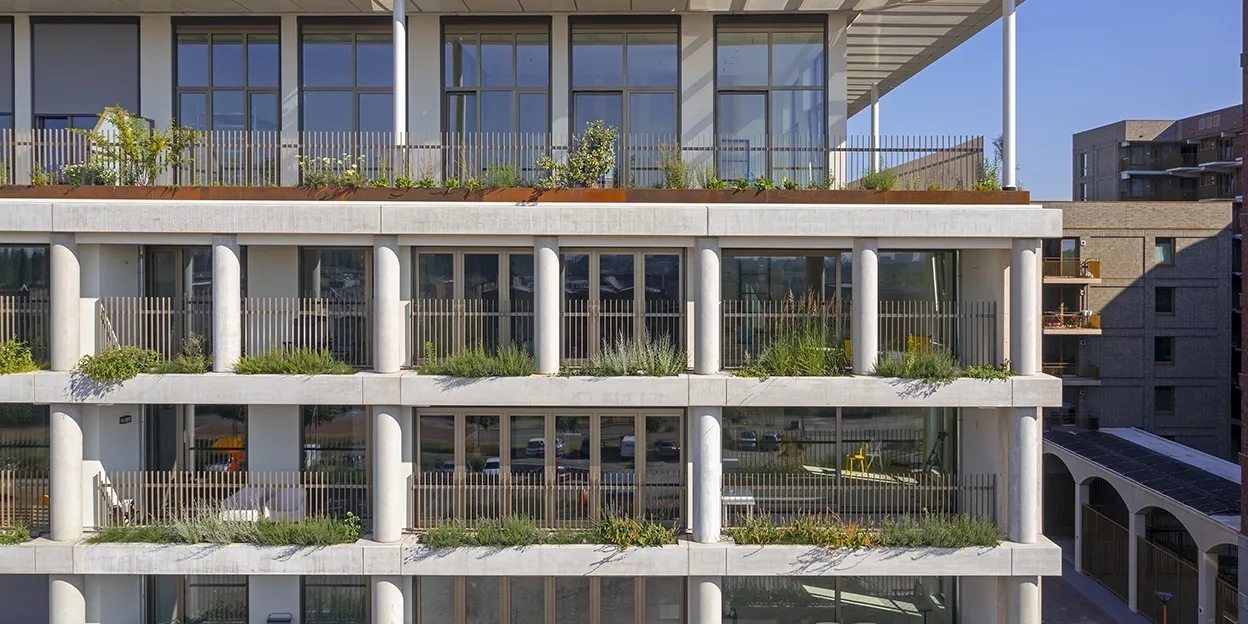 Balkons van Vestibule