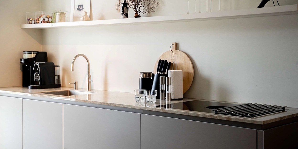 De keuken in een nieuwbouwwoning